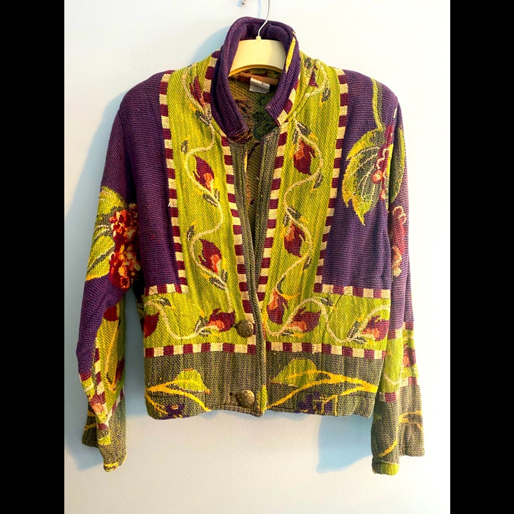 🌸 2 for $12.  One  of a kind vintage jacket from special Boutique size 12.